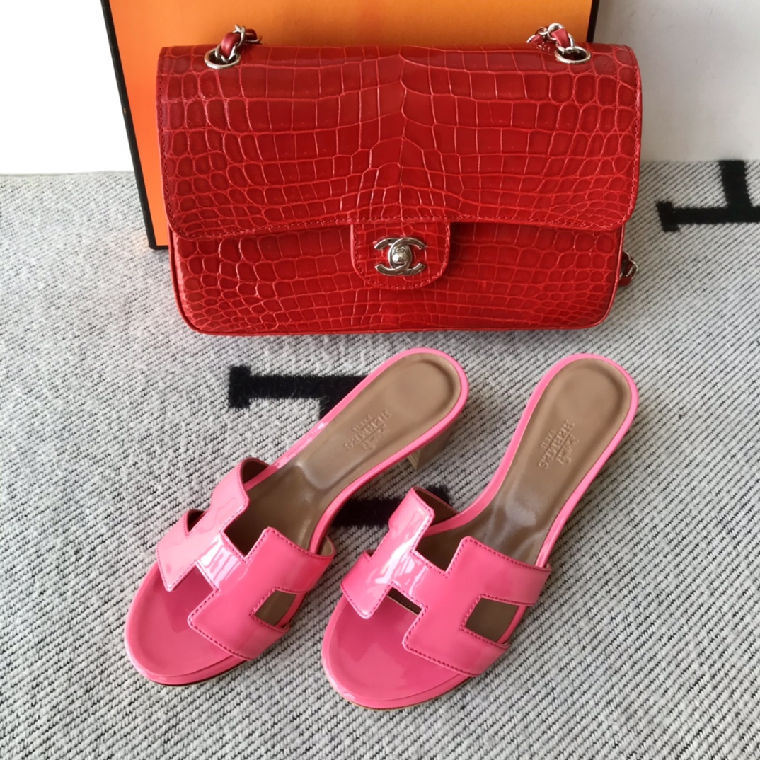 에르메스 올수공 오아시스 슬리퍼 샌들 페이던트 11